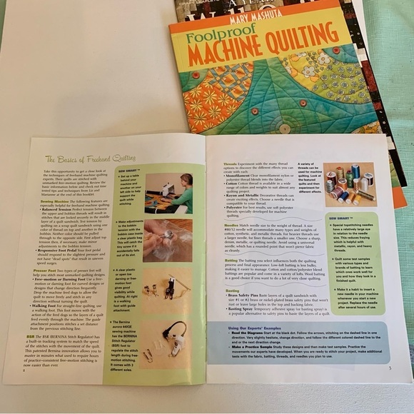 Lot of 3 Quilting Magazines Machine Quilting Wall Quilts Freehand Quilt Vintage - Picture 13 of 13